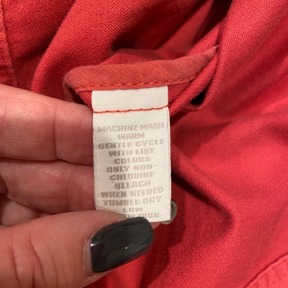 Charter Club 2X Pink Coral Button-Up Jacket – Excellent Condition - Picture 9 of 9